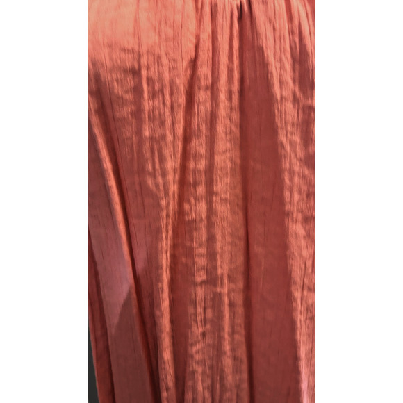 Mine Anthropology Tank Top M Scalloped Crochet Lace Funnel Neck Boho Chic Girly - Picture 3 of 9